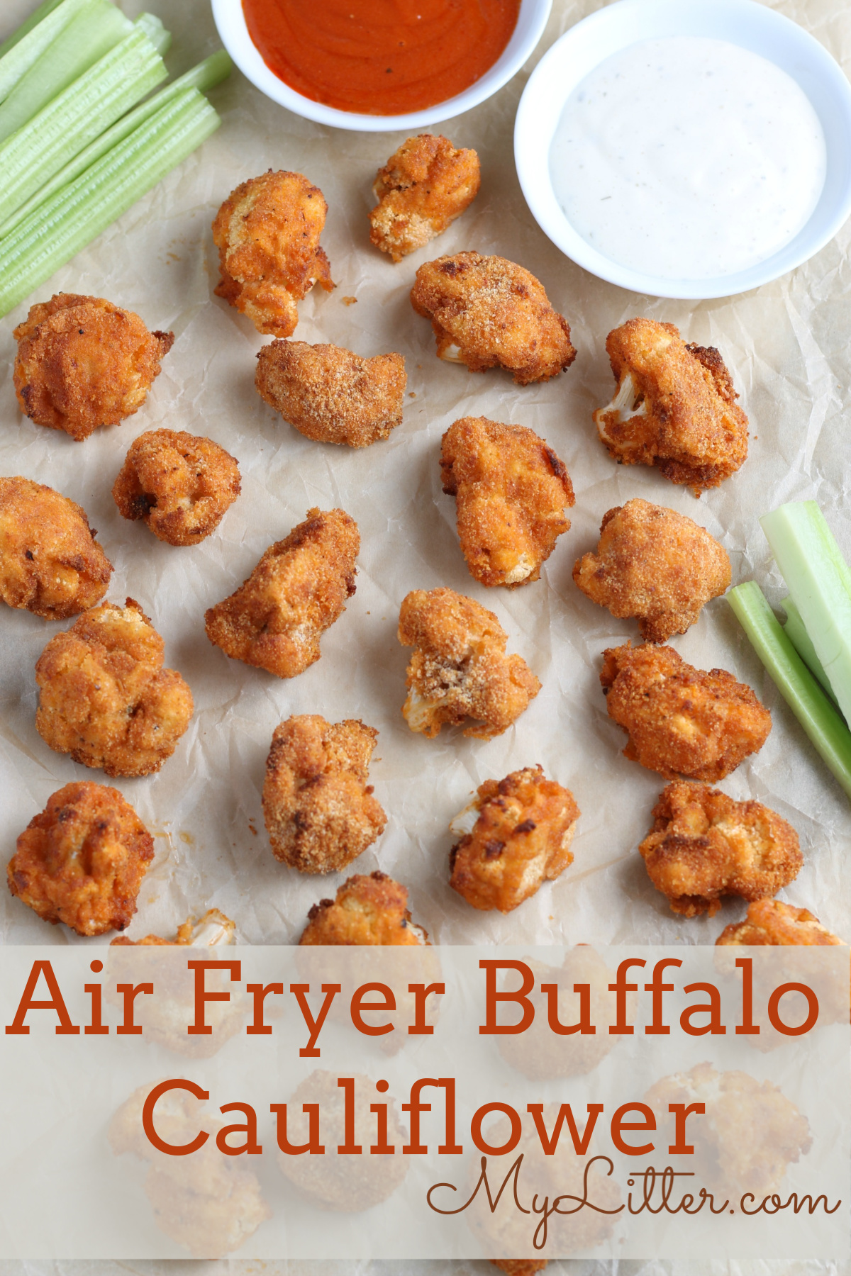 Air Fryer Buffalo Cauliflower