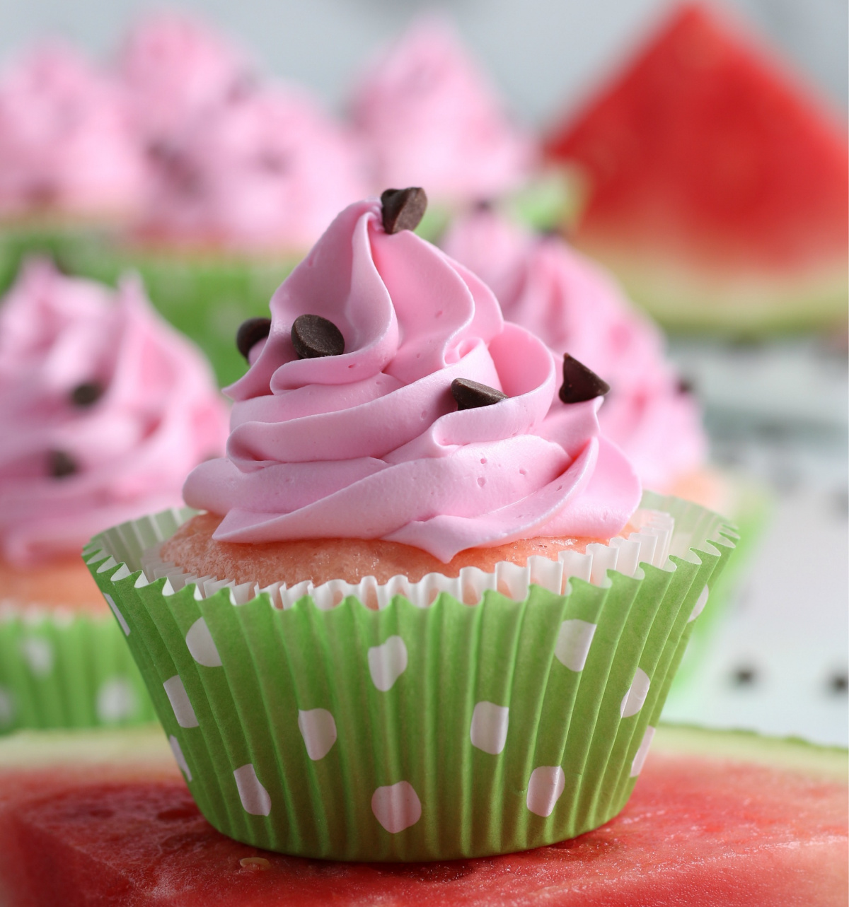 Watermelon Cupcakes